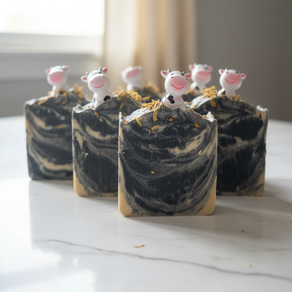 Dairy cow soap bar