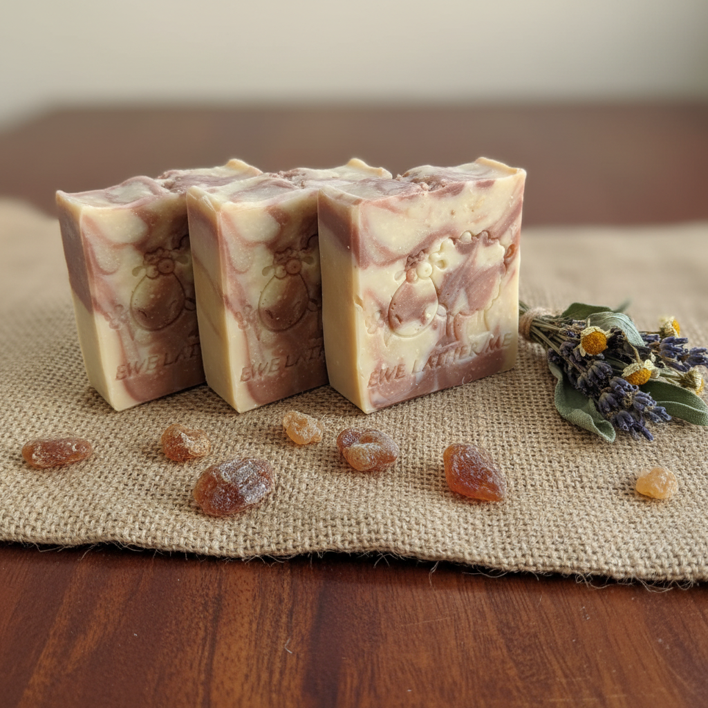 Frank and Myrrh Soap Woody Hessian