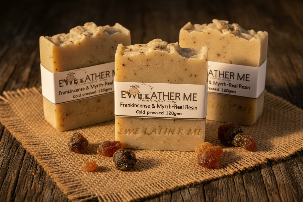 Frankincense & Myrrh - Rustic Packaging