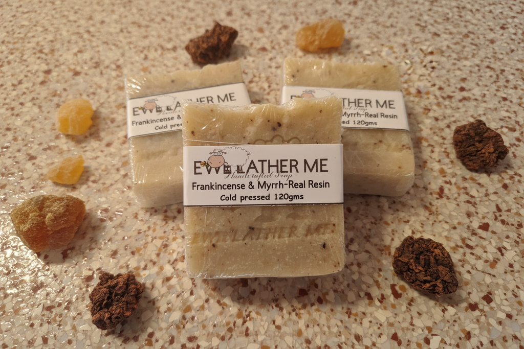 Frankincense & Myrrh Soap - Enhanced