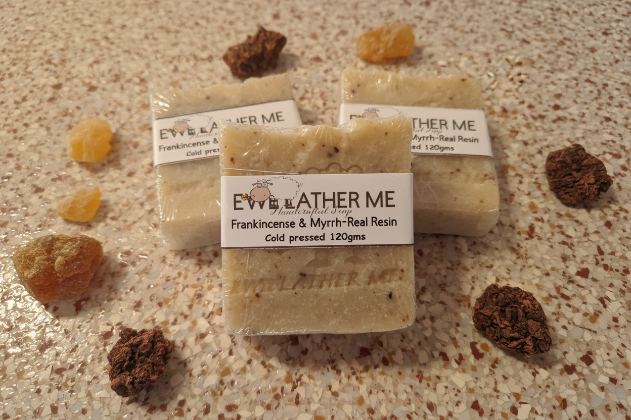 Frankincense & Myrrh Soap - Enhanced