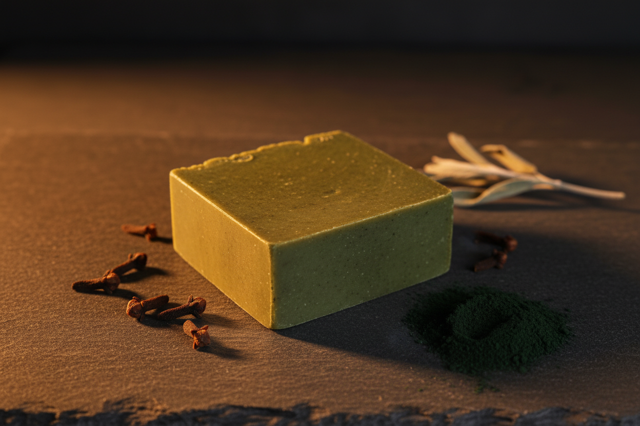 Spirulina & Clove Tallow Soap